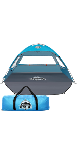 Beach Tent Sun Shade Shelter with UV Protection