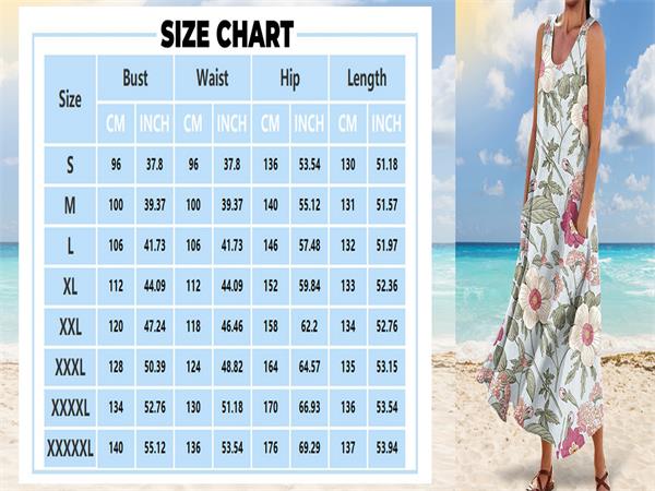 Womens Casual Sleeveless Summer Pleated Sundresses with Pockets