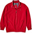 Nautica Men's Zip Up Windbreaker Bomber Jacket, Water and Wind Resistant