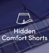 French Toast Feature Hidden Comfort Shorts