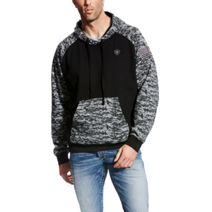 MNS PATRIOT HOOD BLACK DIGI CAMO