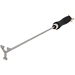 BBQ Fans Western Y Branding Iron for Steak, Buns, Wood &amp; Leather