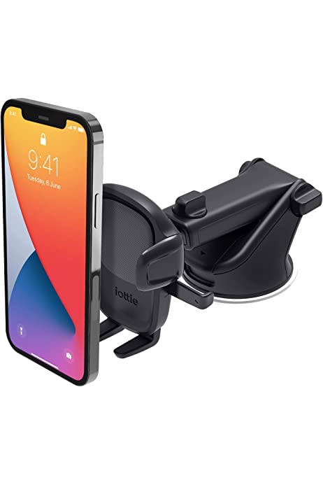 iOttie Easy One Touch 5 Dashboard & Windshield Universal Car Mount Phone Holder Desk Stand for -iPhone, Samsung, Moto, Huawei, Nokia, LG, Smartphones