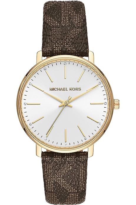 Pyper Three-Hand Stainless Steel Watch