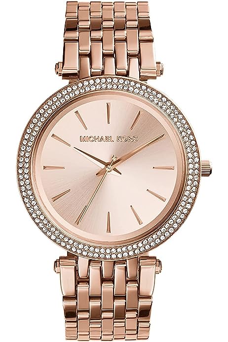 Darci 3 Hand Watch with Glitz Accents, 39MM