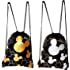 Disney Mickey Mouse Drawstring Backpack 2 Pack