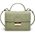 OOHOO Small Green Purse for Women Crossbody Handbags for Women with Chain Straps Fashion Designer Clutch Bag with Top Handle