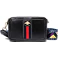 UEOE Crossbody Bags for Women,PU Leather Crossbody Purses for Women,Shoulder Bag Retro Classic Purse Clutch Shoulder Tote HandBag (BLACK)