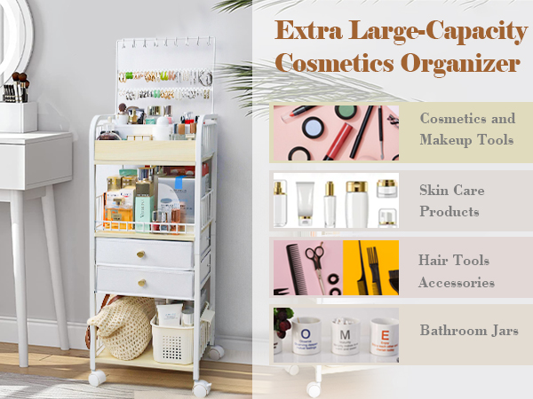 large capacity cosmetic organizer