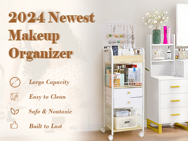 2024 Newest Makeup Organizer