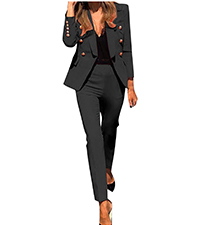 women''s 2 piece blazer and pants