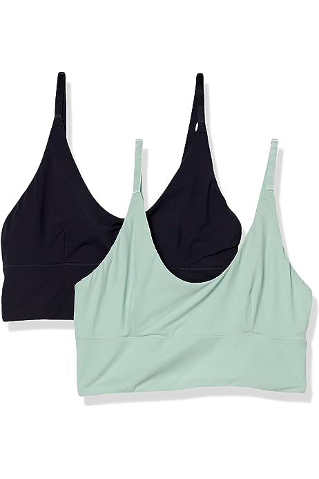 Women's All Way Stretch Longline Bralette, Pack of 2
