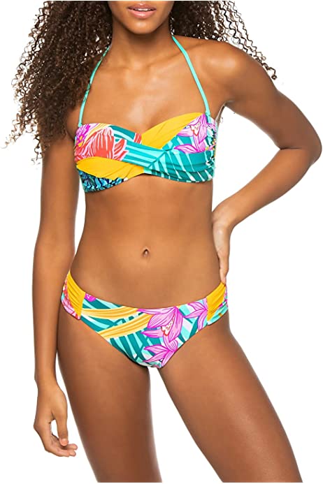 Women's Twist Bandeau Bra Bikini Top
