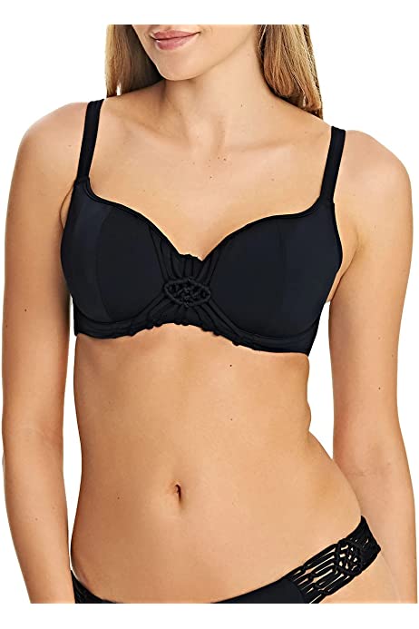 Women's Standard Macramé Sweetheart Padded Underwire Bikini Top