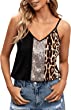 SweatyRocks Women's Sleeveless Sparkle Sequin Cami Crop Top Spaghetti Strap Party Tops
