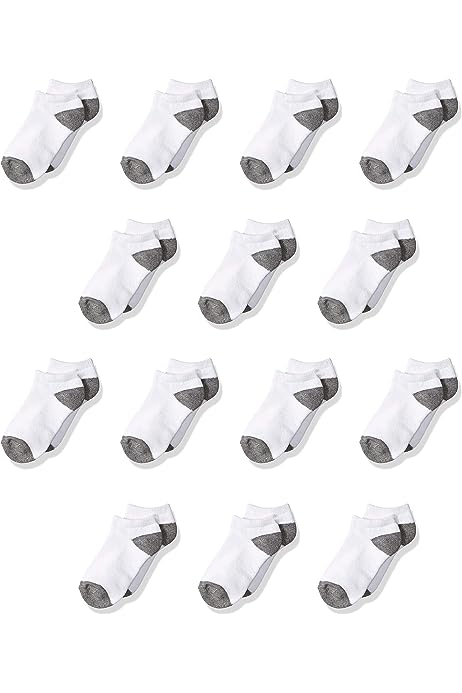 Unisex Kids and Toddlers' Cotton Low Cut Sock, 14 Pairs