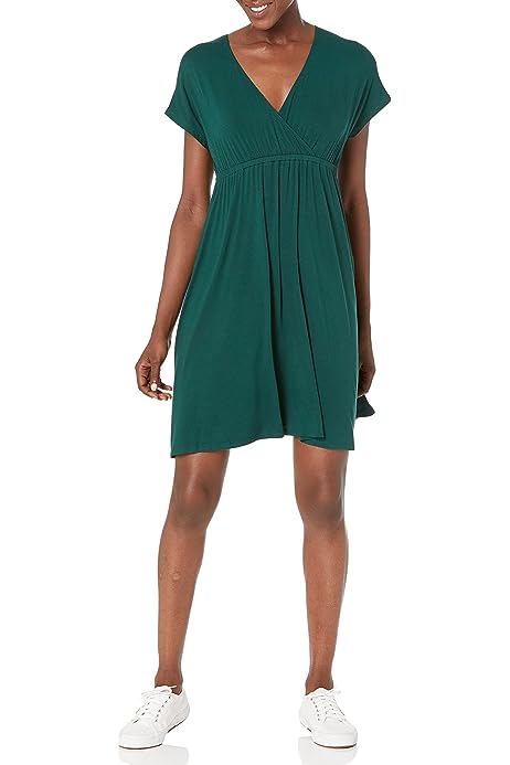 Women's Surplice Dress (Available in Plus Size)