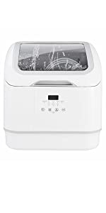 Weceleh Countertop Dishwasher