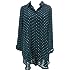 cabi Olive Martini Blouse Navy Blue Green Print Top Relaxed Fit #5019