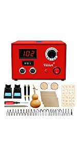 Professional wood burning kit 2 pen Viiart