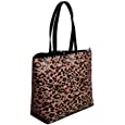 Versace Jeans Couture Reversible Signature Animal Print Large Shopper Tote for womens