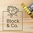 Custom Electric Branding Iron for Wood，Personalized Gift Heat Stamp Including The Handle for Baking, Wood and Leather (1&quot;x1&quot;)
