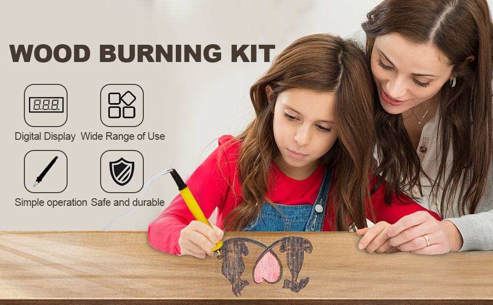 Wood burning kit
