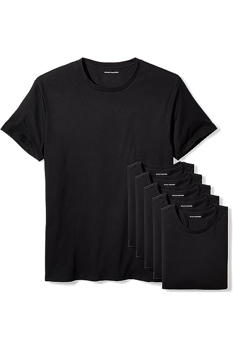Men's Crewneck Undershirt, Pack of 6