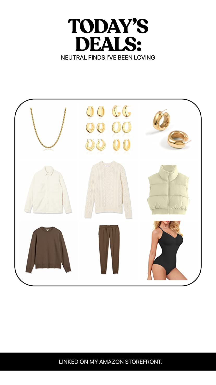 Neutral fashion finds I’ve been loving! #FoundItOnAmazon 