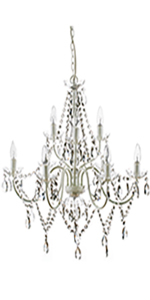 9 Light Hard-Wired Chandelier