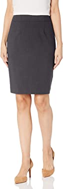 Calvin Klein Women's Straight Fit Suit Skirt (Regular and Plus Sizes)