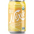 Nixie Sparkling Water, Lemon | 12 fl oz cans, 24 pack | Organic, Non-GMO, 0 Calories, 0 Sugar, 0 Sodium
