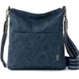 Sakroots Womens Eco-twill Lucia Crossbody in REPREVE Eco Twill, Indigo Spirit Desert, One Size US