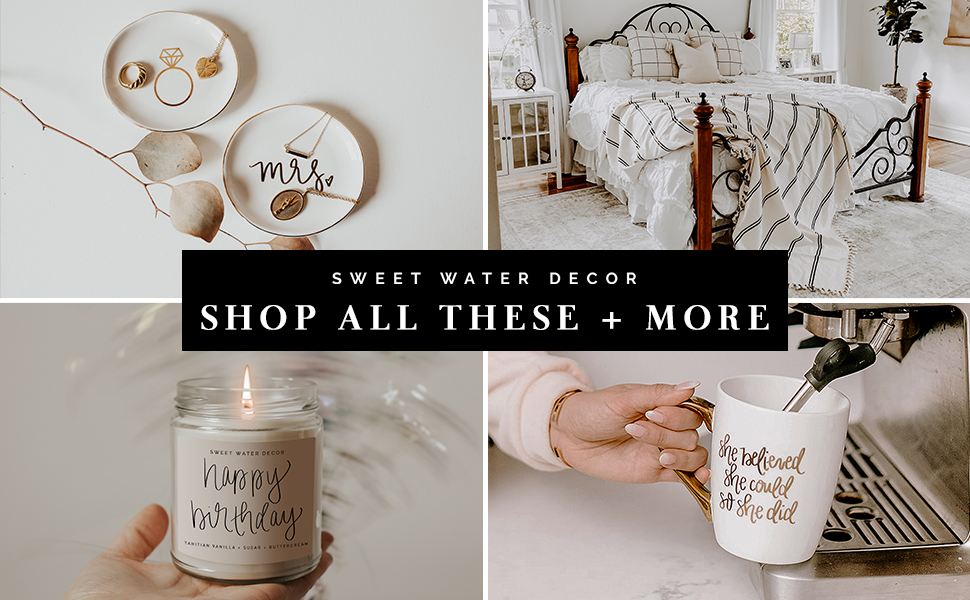 sweet water decor home gifts coffee mugs soy candles dispensers turkish hand towels blanket