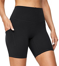 buttery soft biker shorts