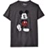 Disney Full Size Mickey Mouse Distressed Look Men's Adult Graphic Tee T-Shirt