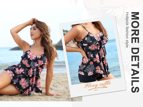 RUFFLE TANKINI