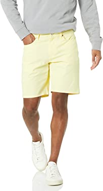 Amazon Essentials Men's Straight-fit 9" Inseam Stretch 5-Pocket Short