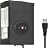 SUNVIE 300W Low Voltage Transformer for Landscape Lighting with Timer and Photocell Sensor Waterproof Power Supply for Landsc