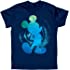 Disney Galactic Mickey Mouse Navy Blue Youth T-Shirt