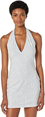 PUMA Women's Summer Floral Printed Halterneck Dress