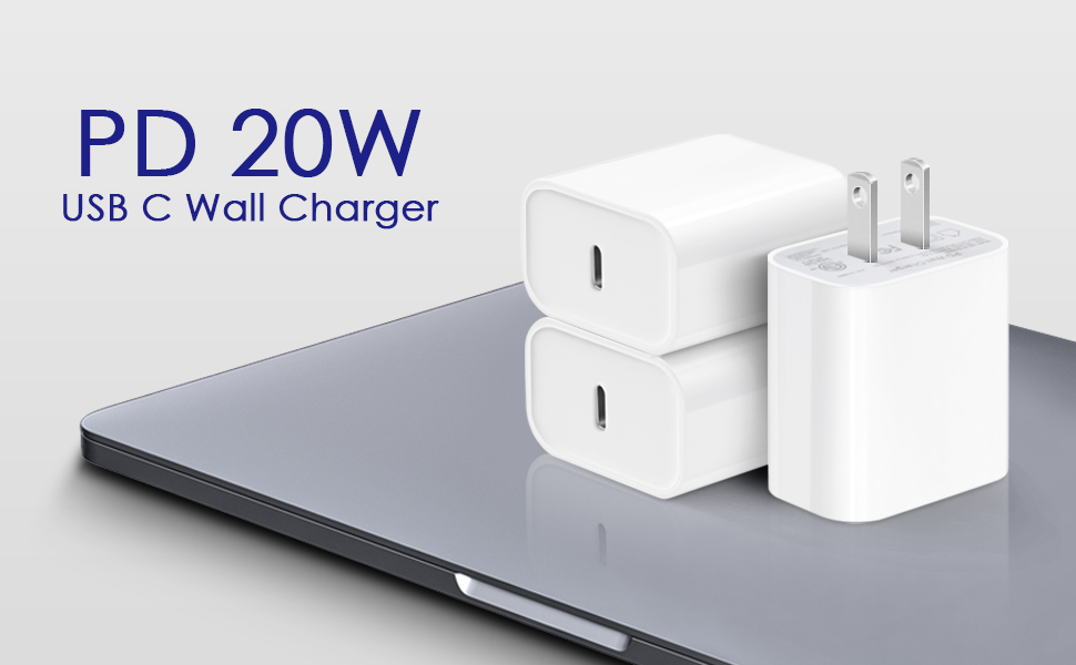 PD 20W USB C Wall Charger