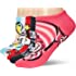 Disney Alice in Wonderland Women's 5 Pack No Show Socks
