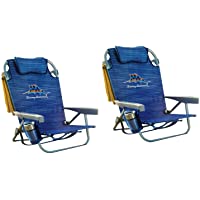 Tommy Bahama Backpack Beach Chair 2 Pack (Sailfish and Palms)