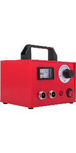 wood burning machine 100v