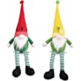 Summer Watermelon Decor Plush Decorations for Home Kitchen Cute Doll with Adjustable Legs 2pcs Ornaments Fall Lemon Tropical Party for Living Room Housewarming Farmhouse Girls Best New House Gifts