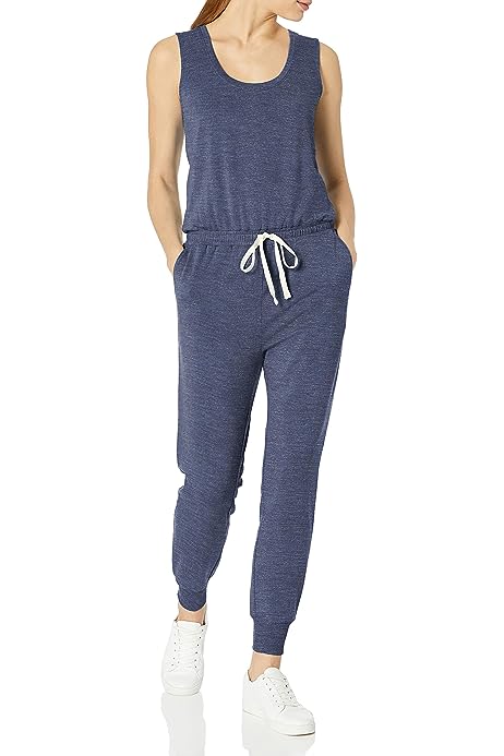 Women's Studio Terry Fleece Jumpsuit (Available in Plus Size)