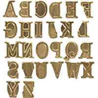 Walnut Hollow Hotstamps Uppercase Alphabet Branding and Personalization Set for Wood and Other Surfaces