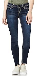 WallFlower Irresistible Jeggings in Lake