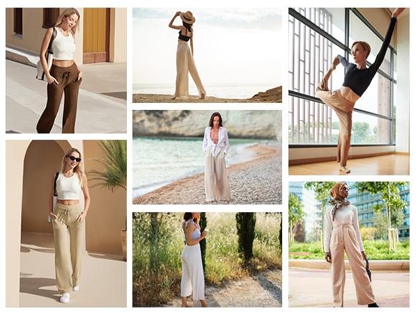 womens wide leg pants
